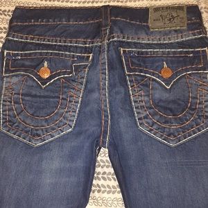 Dark Blue True Religion Jeans